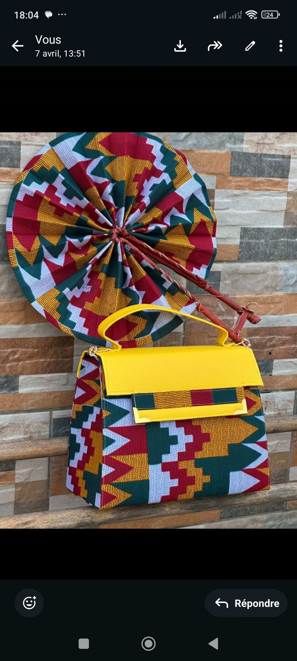 Sac Ankara+éventail 